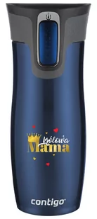 Contigo Kubek termiczny West Loop "Królowa Mama" 470ml - granat mat 2095799-MAMA - Kubki termiczne - miniaturka - grafika 1