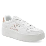Sneakersy damskie - Sneakersy Kappa SS24-3C017 Biały - miniaturka - grafika 1
