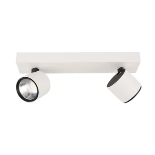 Oprawa ścienno-sufitowa BONIVA LED 2x5W 3000K - biały/czarny - Oprawy, klosze i abażury - miniaturka - grafika 1