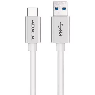 ADATA Kabel ACA3AL-100CM-CSV (USB 3.0 - USB 3.0 Typu C ; 1m; kolor srebrny) 2_149189 - Kable komputerowe i do monitorów ADATA Kabel ACA3AL-100CM-CSV (USB 3.0 - USB 3.0 Typu C ; 1m; kolor srebrny) 2_149189 - Kable komputerowe i do monitorów - miniaturka - grafika 1
