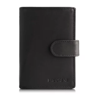 Portfel Skórzany Męski Brødrene G-28 Hunter Czarny - Portfele - miniaturka - grafika 1