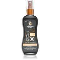 Balsamy i kremy do opalania - Australian Gold Spf 30 żel w sprayu + bronzer 100 ml - miniaturka - grafika 1