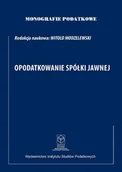 E-booki - prawo - Monografie Podatkowe. Opodatkowanie spółki jawnej 2022 - miniaturka - grafika 1