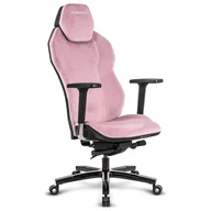 Fotele gamingowe - Fotel QUERSUS ICOS.1.2 Różowo-czarny - miniaturka - grafika 1