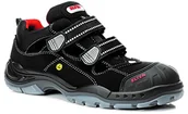 Obuwie robocze - ELTEN Scott Pro ESD S1P męskie buty ochronne, buty robocze, sandały ochronne, certyfikowane zgodnie z EN ISO 20345: S1P, nosek z tworzywa sztucznego, wyposażenie bez metalu i skóry (czarne), EU 40 - miniaturka - grafika 1