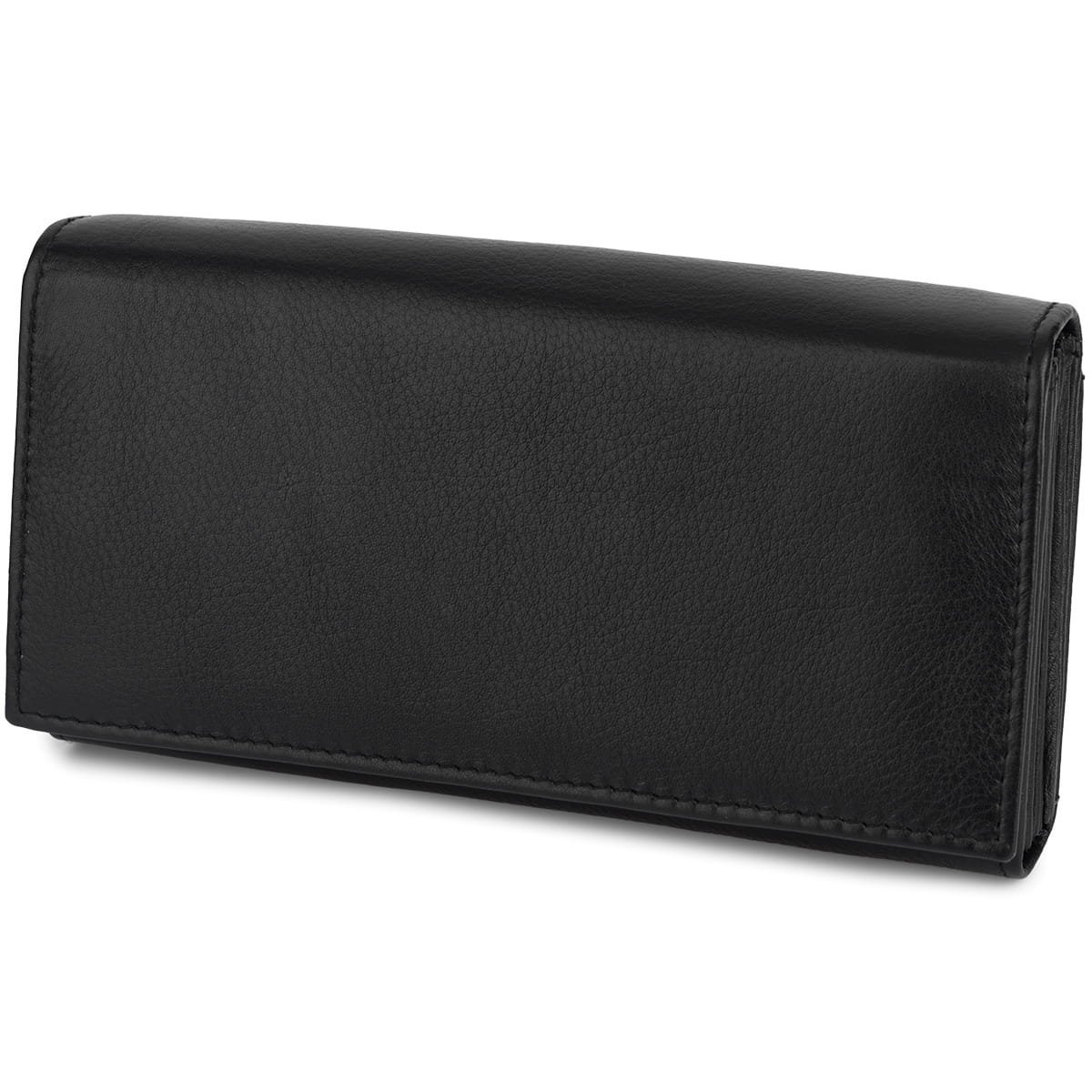 Portfel kelnerski ze skóry naturalnej - czarny