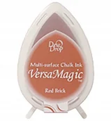 Scrapbooking - TUSZ KREDOWY VersaMagic Drop Red Brick ceglany - miniaturka - grafika 1