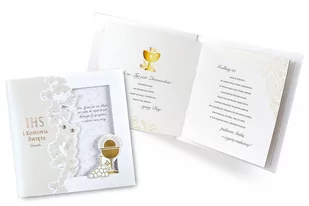 Kukartka, PMB Q-0006 Pamiątka Komunii CN ex 4901 - Pamiątka Pierwszej Komunii Świętej - miniaturka - grafika 1