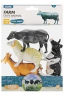 Figurki dla dzieci - Zabawkowe zwierzęta DOMOWE 4 sztuki 13cm MEGA CREATIVE - miniaturka - grafika 1
