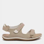 Sandały damskie - Sandały damskie plaskie Geox D52R6A-000EK-C6029 36 Beżowe (8054730382136). Sandały codzienne i sportowe damskie - miniaturka - grafika 1