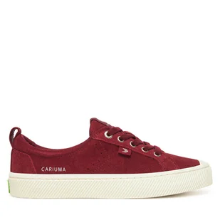 Trampki CARIUMA Oca 100102R54W080 Bordowy - Trampki damskie - miniaturka - grafika 1