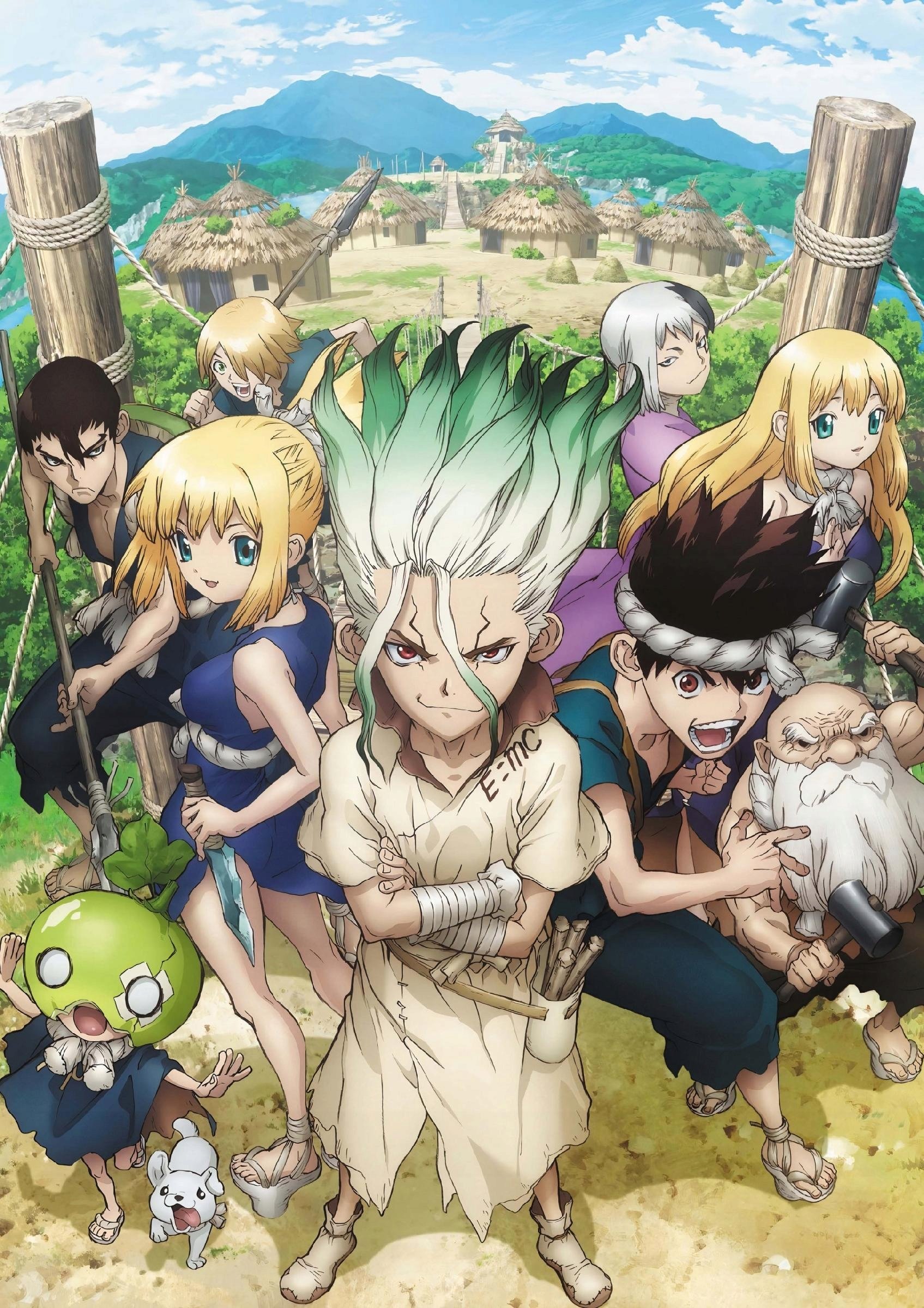 Plakat A2 anime manga Dr. Stone Dr Stone