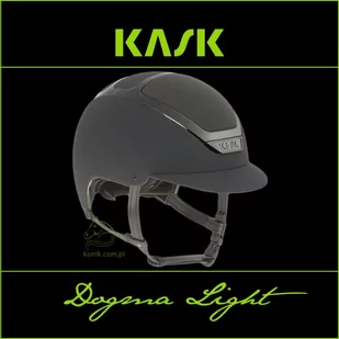 Kask Sport Kask Dogma Light - KASK - antracytowy - roz. 55-56 - Kaski do jazdy konnej - miniaturka - grafika 1