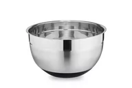 Miski i półmiski - Miska ze stali nierdzewnej z silikonowym dnem 24 cm 5 l – WEIS - miniaturka - grafika 1