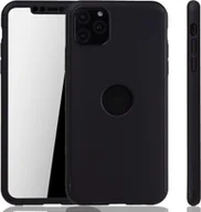 Etui i futerały do telefonów - Etui na telefon komórkowy Apple iPhone 11 Pro Full Case Cover Screen Protector 360 Black - miniaturka - grafika 1