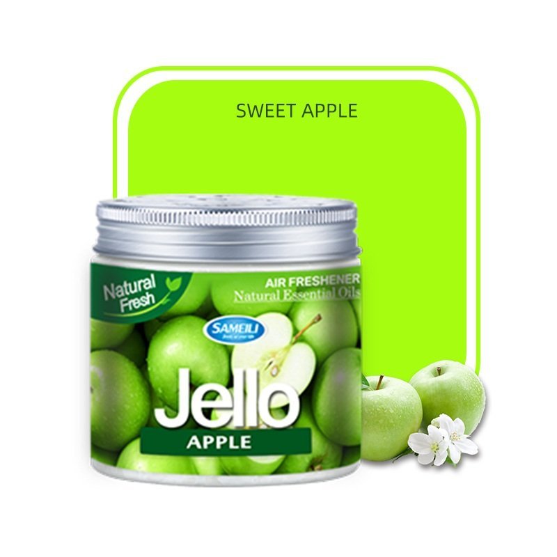Odświeżacz Powietrza w Żelu Zapach Słodkiego Jabłka Jello Apple
