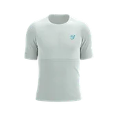 Koszulki sportowe męskie - COMPRESSPORT Koszulka biegowa PRO RACING SS T-SHIRT star white - miniaturka - grafika 1
