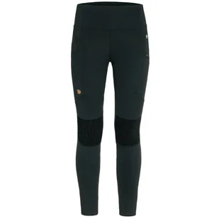 Damskie legginsy Fjällräven Abisko Trekking Tights HD W Rozmiar: S / Kolor: czarny - Spodnie sportowe damskie - miniaturka - grafika 1