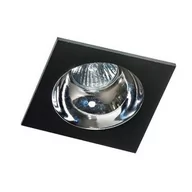 Oprawy, klosze i abażury - Azzardo Oprawa do wbudowania HUGO 1 Downlight GM2118S bk/alu - miniaturka - grafika 1