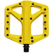 Pedały rowerowe - Pedały rowerowe CRANKBROTHERS Stamp 1 Large Żółty - miniaturka - grafika 1