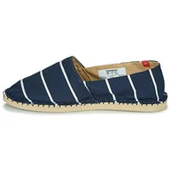 Espadryle damskie - Havaianas Unisex Origine Stripes espadryle Wedge Sandal, granatowy, 35 EU Schmal - miniaturka - grafika 1