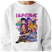 Bluzy dla dziewczynek - BLUZA DZIECIĘCA KPOP DEMON HUNTERS HUNTRIX 134-140 BAWEŁNIANA JAKOŚĆ - miniaturka - grafika 1