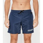 Kąpielówki męskie - Iceberg Szorty kąpielowe | Regular Fit - miniaturka - grafika 1