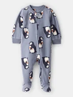 Śpiochy dla niemowląt - carter's Śpioszki w kolorze niebieskim - miniaturka - grafika 1