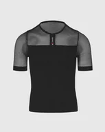 Koszulki rowerowe - ASSOS Koszulka termoaktywna SS SKIN LAYER SUPERLEGER Black - miniaturka - grafika 1