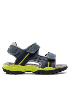 Geox Sandały J Borealis Boy J450RA 015ME C4B2K M Granatowy - Buty dla chłopców - miniaturka - grafika 1