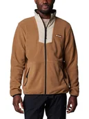 Odzież trekkingowa męska - Columbia Kurtka polarowa "Sequoia Grove" w kolorze jasnobrązowo-beżowym - miniaturka - grafika 1