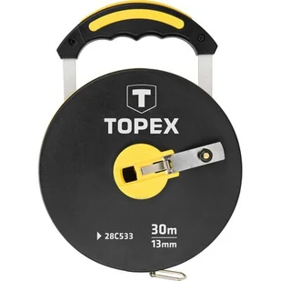 TOPEX grupa Taśma miernicza włókno szklane 30 m 28C533 28C533 - Akcesoria do elektronarzędzi - miniaturka - grafika 1