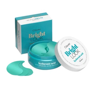 CLAVIER BRIGHT LOOK HYDROŻELOWE PŁATKI POD OCZY HYALURONIC ACID 60 SZTUK - Kosmetyki pod oczy - miniaturka - grafika 1