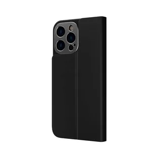 Moshi Overture MagSafe - Skórzane etui 3w1 z klapką iPhone 14 Pro Max (Black) - Etui i futerały do telefonów - miniaturka - grafika 7