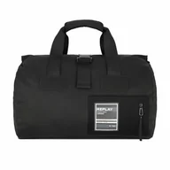 Walizki - Replay Torba podróżna Weekender 52 cm black - miniaturka - grafika 1