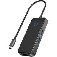 Stacje dokujące i replikatory portów - IcyBox Stacja dokująca IB-DK4028-CPD HDMI,2xUSB Type-A,1xUSB TYPE-C only PD IB-DK4028-CPD - miniaturka - grafika 1
