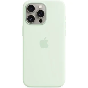 Etui APPLE Silicone Case MagSafe do iPhone 15 Pro Max Pastelowa mięta - Etui i futerały do telefonów - miniaturka - grafika 1