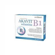Witaminy i minerały - Vitadiet Akavit Witamina B1 35 mg 60 tabletek 1145485 - miniaturka - grafika 1
