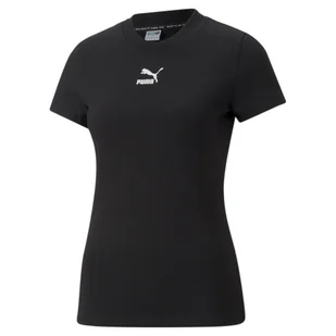 Puma Koszulka Classics Slim 53561001 - Koszulki sportowe damskie - miniaturka - grafika 1
