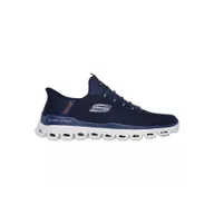 Buty trekkingowe męskie - Męskie GLIDE-STEP NOXUS Slip-On Granatowy - miniaturka - grafika 1