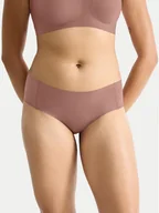 Majtki damskie - Sloggi Bokserki Zero Feel 10217844 Brązowy - miniaturka - grafika 1