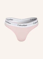 Majtki damskie - Calvin Klein Stringi Modern Cotton rosa - miniaturka - grafika 1