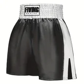 Kimona, stroje i obuwie - TEMU Szorty do treningu bokserskiego dostępne w trzech kolorach, odpowiednie do sportów , MMA i Muay Thai - miniaturka - grafika 1