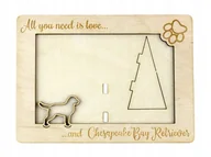 Ramki na zdjęcia - Chesapeake Bay retriever ramka na zdjęcie z psem - miniaturka - grafika 1