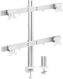 InLine InLine® Aluminium monitor desk mount for 4 monitors up to 32", 8kg - Akcesoria do komputerów stacjonarnych - miniaturka - grafika 1