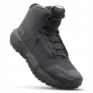 Under Armour Buty Ua Charged Valsetz Mid-BLK - Buty sportowe męskie - miniaturka - grafika 1