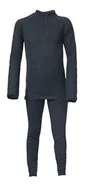 Koszulki i topy damskie - Trespass Trespass Unite360, Black X, 9/10, zestaw szybkoschnących podstawek (top z długimi rękawami) dzieci unisex, wiek 9-10, czarny UCBLSEI20001_BLX9/10 - miniaturka - grafika 1