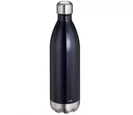 Butelki termiczne - Cilio butelka termiczna stalowa czarna 1000 ml CI-543551 - miniaturka - grafika 1