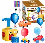 Klocki - Aerodynamiczny samochód wyrzutnia balonów samochody KRAB 12 X BALON - miniaturka - grafika 1