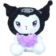 Maskotki i pluszaki - MASKOTKA KUROMI PLUSZOWA PRZYTULANKA MIĘKKI PLUSZAK DUŻY 45CM HELLO KITTY - miniaturka - grafika 1